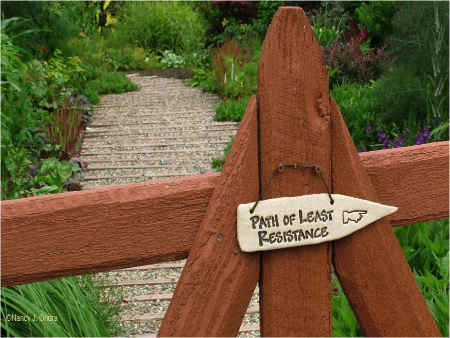 Path of least resistiance